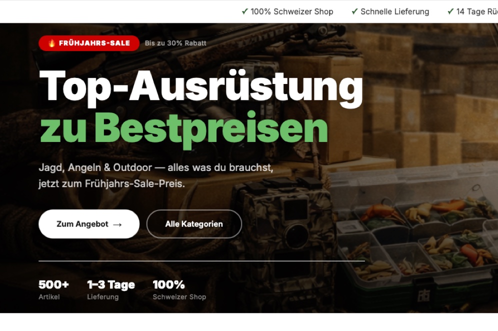 US-Fishing & Huntingshop Website